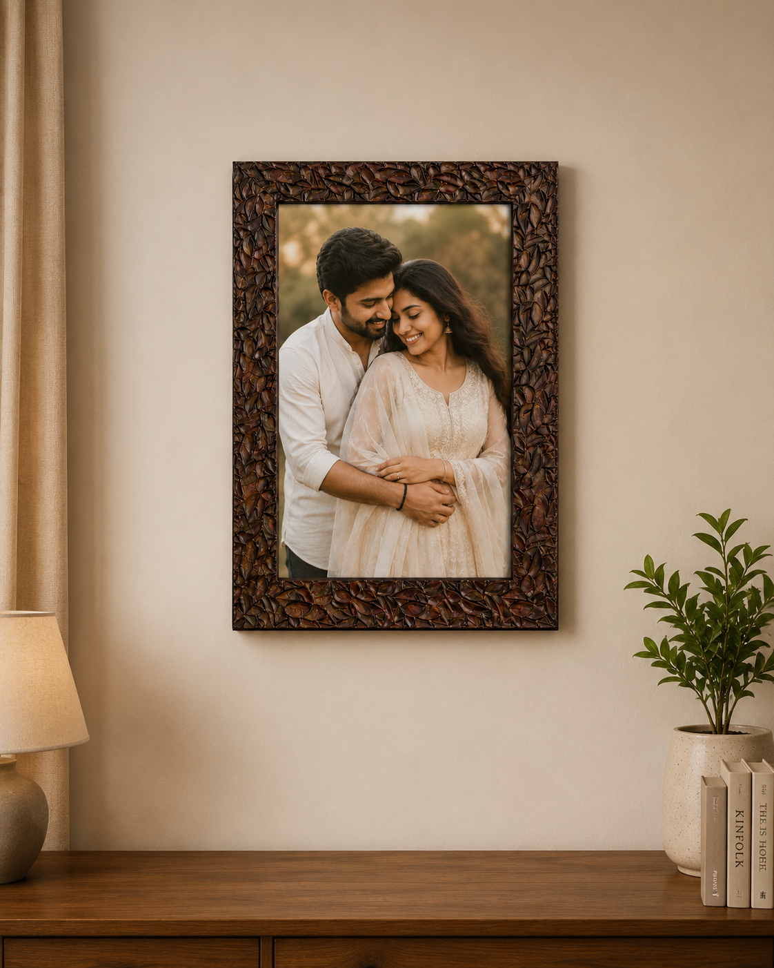 Personalized Single Photo Frame – Premium Frame with Matte Finish