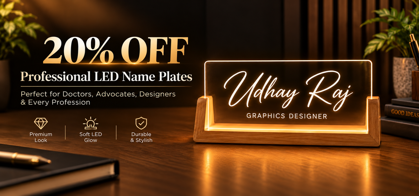 Homepage banner
